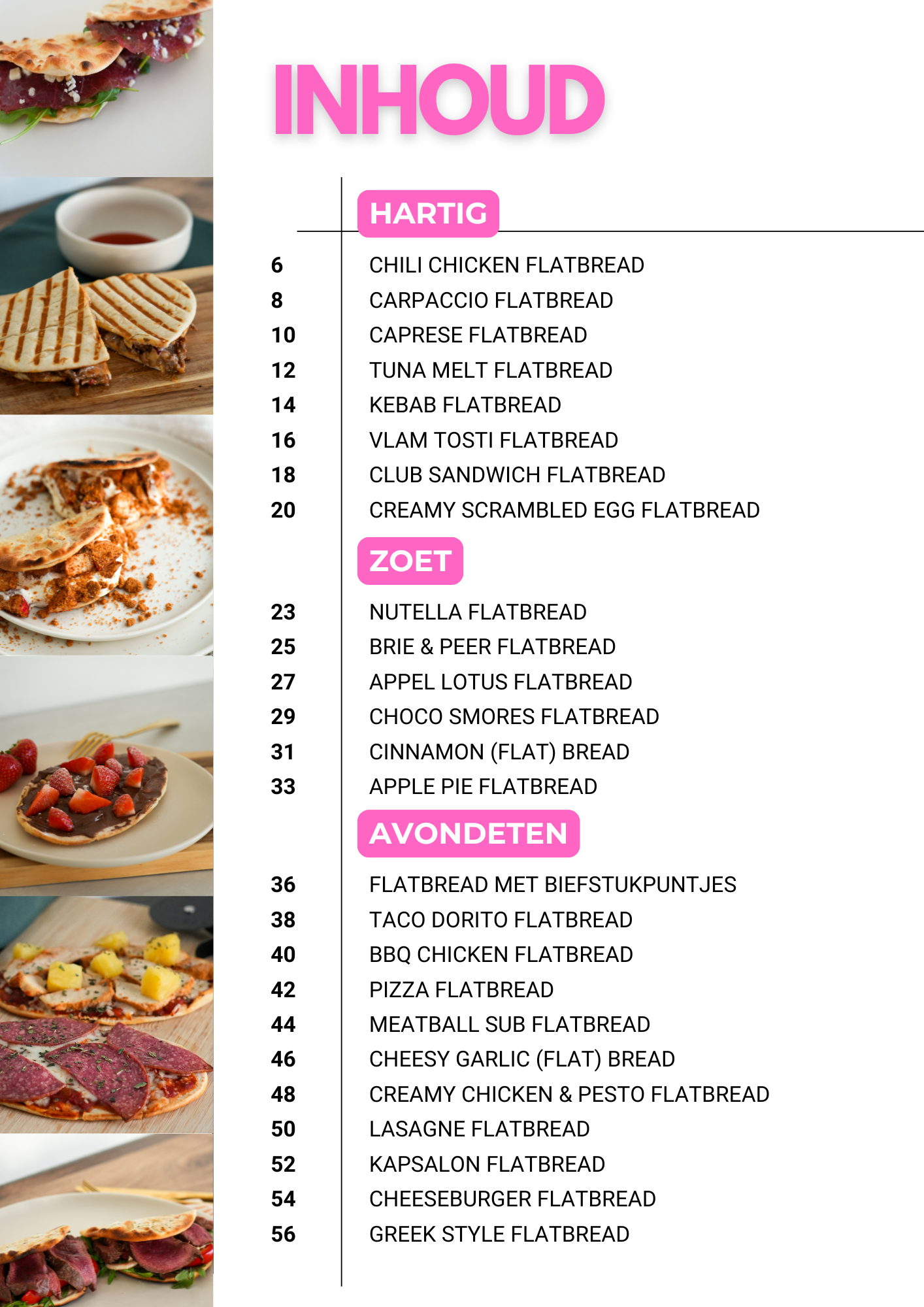 25 Manieren om flatbread te eten tijdens het afvallen!